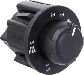 156238 Lcwrgs 4x4 4wd E-locker Override Switch Knob Compatible With Ford F-150 Black