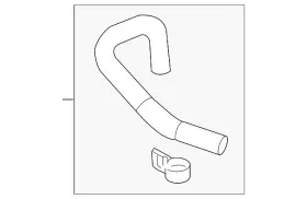 Aw3a-19-9g0b Mazda Genuine Oil Hose