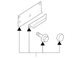F151-39-970c Mazda Genuine Damper Assembly