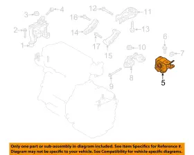 Cx-5-transmission Mazda Oem K12339070a 2017 Mount