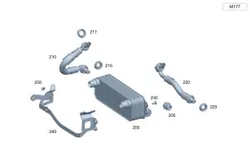 000-270-37-00 Mercedes-benz Genuine Oil Line