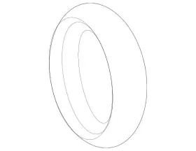 000-998-83-23 Mercedes-benz Genuine Dust Cap