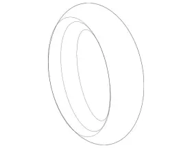 000-998-84-23 Mercedes-benz Genuine Dust Cap