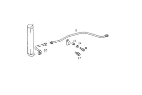 019-997-81-82 Mercedes-benz Genuine Hose Line