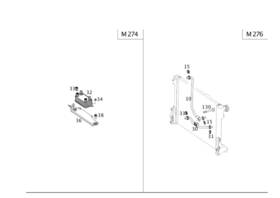 Mercedes-benz 204-270-03-27 Genuine Mercedes-benz Oil Line