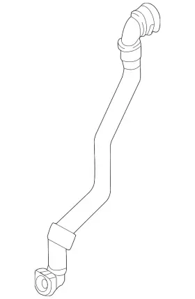 205-270-25-02 Mercedes-benz Genuine Return Line