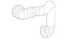 205-270-84-02 Mercedes-benz Genuine Automatic Transmission Oil Cooler Hose Assembly