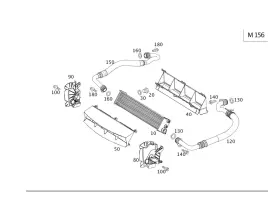 212-500-01-31 Mercedes-benz Genuine Holder