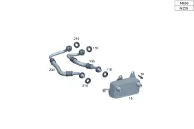 256-203-81-00 Mercedes-benz Genuine Feed Line