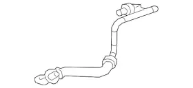 463-270-81-00 Mercedes-benz Genuine Automatic Transmission Oil Cooler Hose Assembly