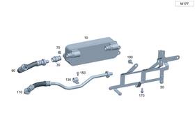 Mercedes-benz 465-500-01-02 Genuine Mercedes-benz Holder