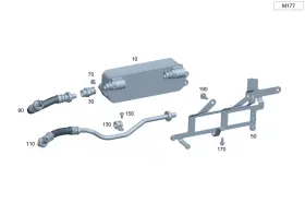 465-500-01-02 Mercedes-benz Genuine Holder