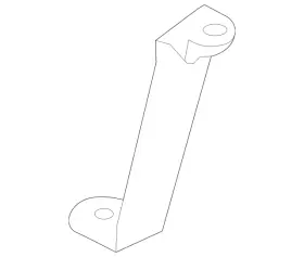 2920a292 Mitsubishi Genuine Trans Cooler Upper Bracket