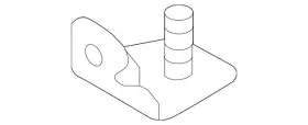 2920a294 Mitsubishi Genuine Trans Cooler Lower Bracket