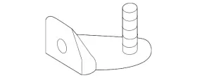 2920a519 Mitsubishi Genuine Lower Bracket