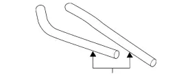 2922a608 Mitsubishi Genuine Upper Hose