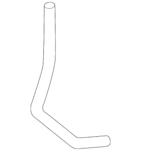 2922a731 Mitsubishi Genuine Lower Hose