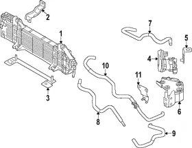 9430a167 Mitsubishi Genuine Hoses