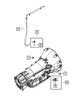 04627316aa Mopar Genuine Vent Tube 4627316aa