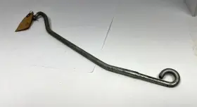 1324781 Mopar 1951-1952 Desoto Chrysler Front Fluid Drive Gearshift Control Rod Nos