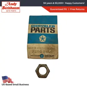 2298967 Mopar 1962-1965 Chrysler Plymouth Dodge Propeller Shaft Transmission Nut Nos