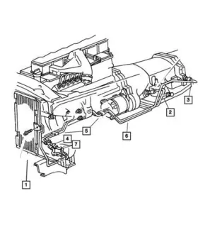 52028633 Mopar Genuine Oil Cooler Tube