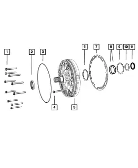68019667aa Mopar Genuine Trans Oil Pump Seal Ring Qty 1