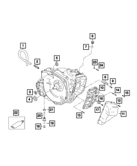 68153286aa Mopar Genuine O Ring