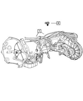 Mopar 68219810ac Genuine 2014 Ram 3500 Transmission Wiring