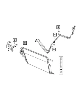 68269734aa Mopar Genuine Jumper Tube