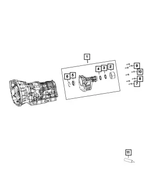 68333445aa Mopar Genuine Screw