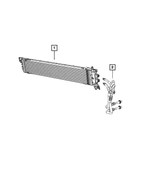 68462535aa Mopar Genuine Transmission Oil Cooler Hose