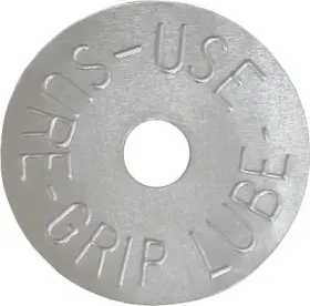 Fr834 Mopar Rear End Axle Sure Grip Tag Rounded Aluminum 8 3/4 1962-67 Coronet Charger