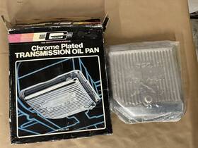 Mr Gasket 6542 Co. Gm Th350 Turbo 350 Auto Trans Finned Chrome Plated Oil Pan