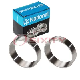 Sx-709n National 2 Pc Rear Transfer Case Output Shaft Races For 1960-1972 Chevrolet Og