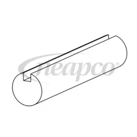 71-0750 Neapco 710750 Power Take Off Solid Shaft Round
