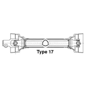 8-0112 Neapco Power Take Off Propshaft Assembly