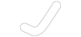 14055-jm01a Nissan Genuine Oil Cooler Tube