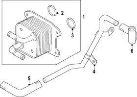 21306-7ja0c Nissan Genuine Cooler Line