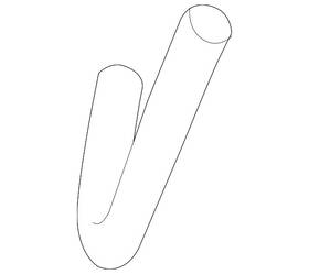 Nissan 21632-1hs3a Genuine Oil Hose