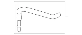 21632-4bc0a Nissan Genuine Oil Cooler Tube