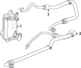 21632-6sa2a Nissan Genuine Oil Cooler Line