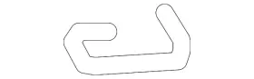 21633-1la0a Nissan Genuine Automatic Transmission Oil Cooler Hose
