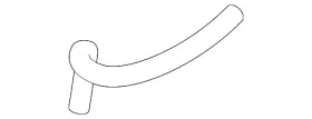 21633-1la1a Nissan Genuine Upper Hose
