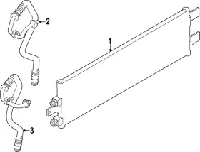 21636-9bu1b Nissan Genuine Automatic Transmission Oil Cooler Hose