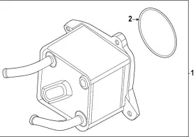 31526-x230e Nissan Genuine Trans Cooler O-ring