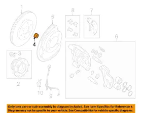 40262eg01a Nissan Oem Infiniti 2016 Qx50 Front Suspension-knuckle Spindle Nut