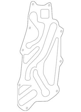 Porsche 0dt-301-461 Genuine Trans Cooler Gasket