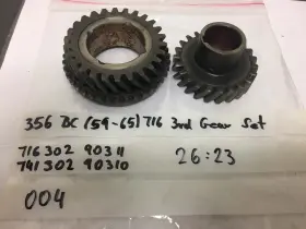 716.302.903.11 Porsche Oem 356 B / C 716 Transmission 3rd Gear Set 26 23 -