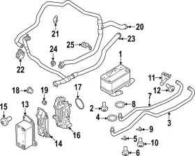 Paf-008-528 Porsche Genuine 2020-2024 911 - Trans Pan Bolt
